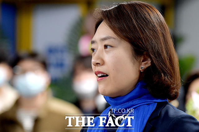 소감 밝히는 고 후보