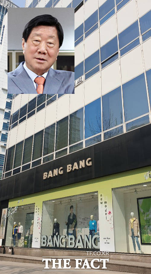 권종열 회장이 이끄는 뱅뱅 그룹이 서울 강남 뱅뱅사거리의 '뱅뱅 빌딩'을 담보로 500억 원에 달하는 대출을 받았지만 왜 받았는지에 대한 용처가 불분명해 의문을 자아내고 있다. 사진은 서울 강남구 도곡동 943 소재 뱅뱅 빌딩 /윤정원 기자, 뱅뱅 홈페이지 캡처