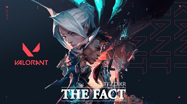 '발로란트'는 5대 5 캐릭터 기반 1인칭 총싸움게임이다. 초인적인 힘을 지닌 전투 요원들이 거대세력에 맞서 싸우는 이야기를 담았다. 사진은 '발로란트' 키 아트 /라이엇게임즈 제공