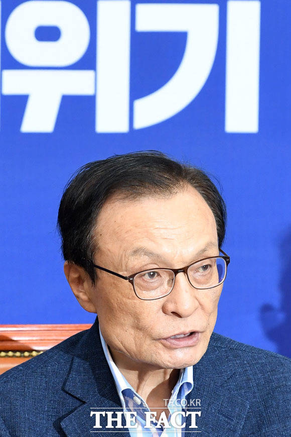 이해찬 더불어민주당 대표는 17일 국회에서 열린 최고위원회의에서 "북측의 행동은 금도를 넘었다"고 비판했다. /남윤호 기자