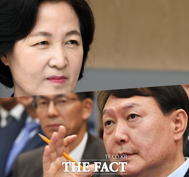 추미애 법무부 장관은 지난 2일 "검찰총장의 최측근으로 알려진 현직 검사장이 수사 대상이므로, 검찰총장의 수사지휘와 관련해 공정성에 의문이 제기되지 않도록 합리적이고 투명한 절차에 따라 의사결정이 이뤄져야 한다"며 수사지휘권 발동 결정을 내렸다. /더팩트DB
