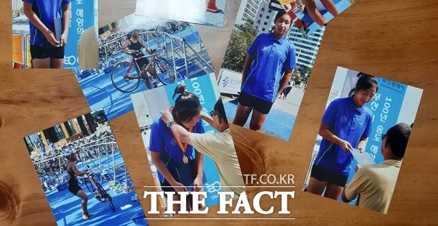 트라이애슬론 국가대표 출신의 최숙현 선수가 지난달 26일 부산의 숙소에서 숨진 채 발견됐다. 사진은 고 최숙현 선수의 생전 모습. /뉴시스