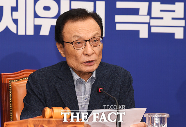 이해찬 더불어민주당 대표가 지난 24일 '세종시의 미래, 그리고 국가균형발전의 시대'를 주제로 열린 세종시청 토크콘서트에서 대한민국의 수도 서울을 '천박한 도시'라고 언급했다. /배정한 기자