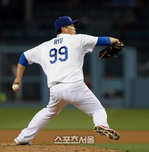 LA 다저스 류현진. 스포츠서울DB