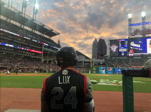 마이너리그 올스타로 선정됐던 가빈 럭스 | 가빈 럭스 트위터 캡처