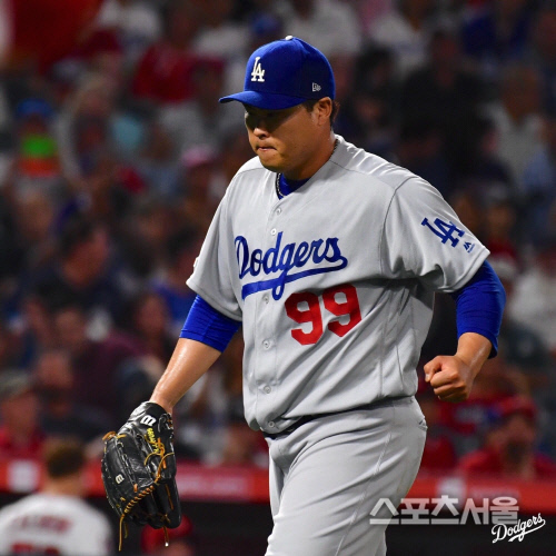 LA 다저스 류현진 캡처 | LA다저스 트위터