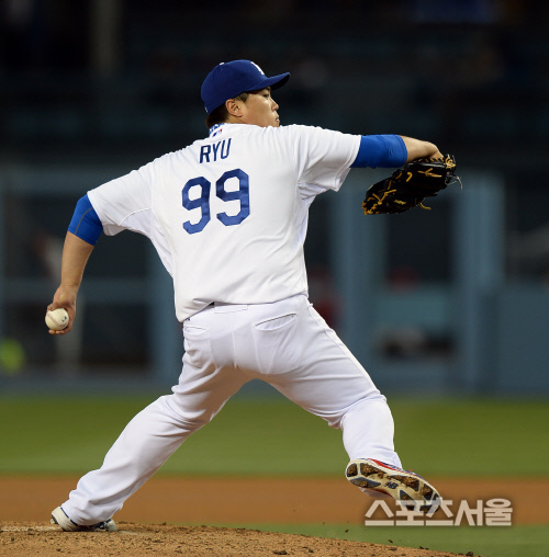 LA 다저스 류현진2014. 4.23.로스앤젤레스 (미 캘리포니아주) | 최승섭기자 thunder@sportsseoul.com