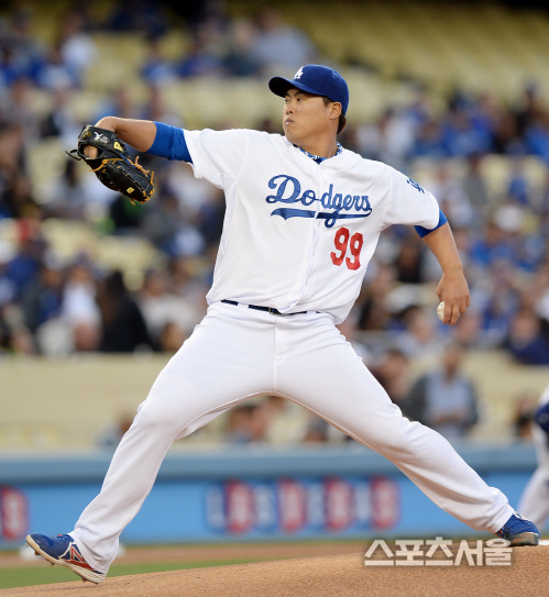 LA 다저스 류현진2014. 4.23.로스앤젤레스 (미 캘리포니아주) | 최승섭기자 thunder@sportsseoul.com