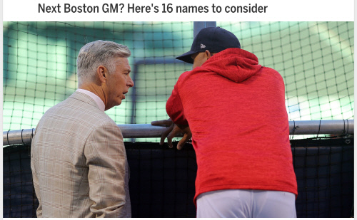 보스턴 전 사장 데이브 돔브로스키(왼쪽) | MLB.com 캡처