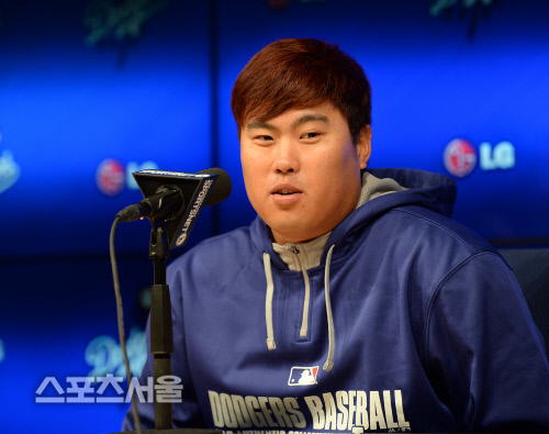 류현진. 로스앤젤레스 (미 캘리포니아주) | 최승섭기자 thunder@sportsseoul.com