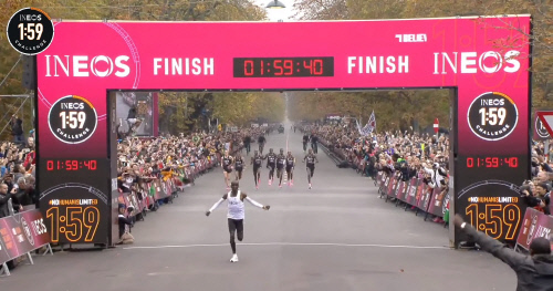 출처 | INEOS 1:59 챌린지 유튜브