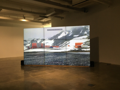 김세진 작가 전시 풍경. 김효원기자 eggroll@sportsseoul.com