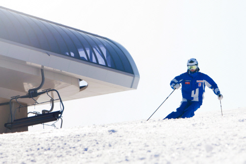 알펜시아 스키장은 개장 10주년을 맞아 방문객의 편의성에 중점을 두고 개선작업을 펼쳤다.