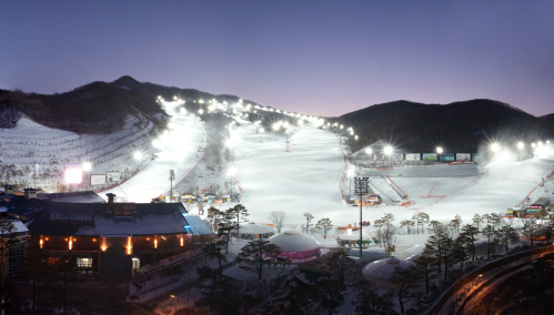 서울과 가까운 곤지암리조트.