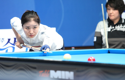 준우승을 차지한 김갑선. 제공 | 프로당구협회