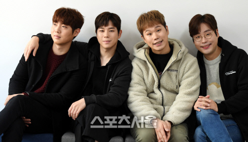 포르테 디 콰트로 손태진, 고훈정, 이벼리, 김현수. 최승섭기자 thunder@sportsseoul.com