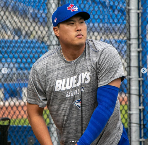 류현진. 캡처 | 토론토 인스타그램