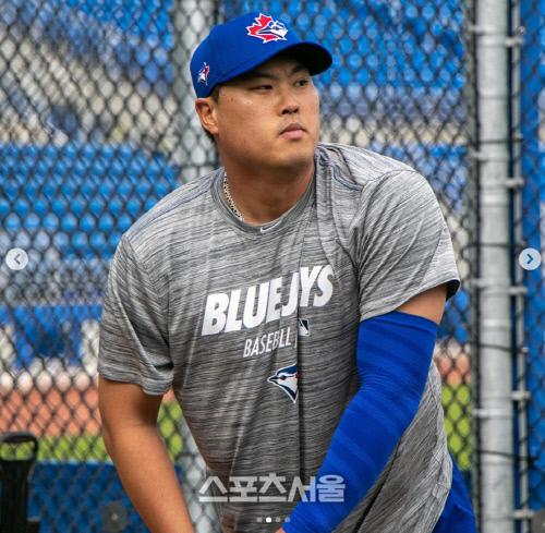 류현진. 캡처 | 토론토 인스타그램