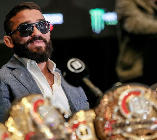 벨라토르에서 라이트급과 페더급 타이틀을 동시에 보유하고 있는 파트리시오 ‘핏불’ 프레이리.