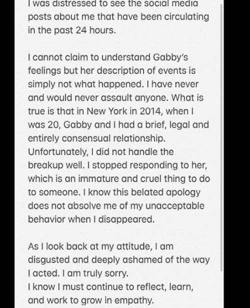 안셀 엘고트가 21일(현지시간) 자신의 SNS를 통해 성폭행 의혹을 부인했다. 출처|안셀 엘고트 SNS