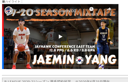 신슈 브레이브 홈페이지 캡쳐