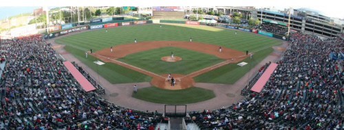 미국 뉴욕주 버팔로 샬렘필드 모습 | 버팔로 바이슨스 홈페이지 캡처