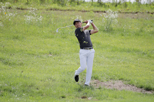 지난해 제네시스 대상 수상자 문경준. 제공=KPGA