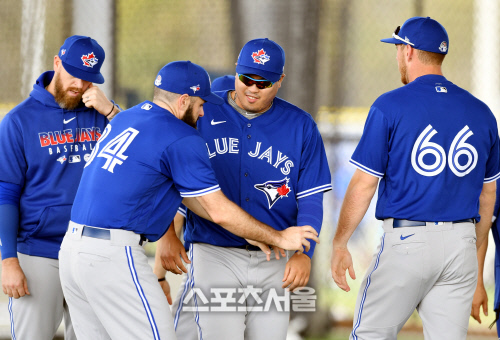 토론토 블루제이스 선수단. 사진 | 최승섭기자 thunder@sportsseoul.com
