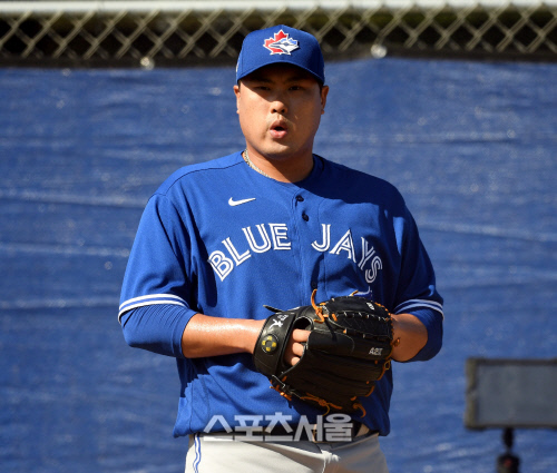 토론토 블루제이스 류현진. 사진 | 스포츠서울 DB