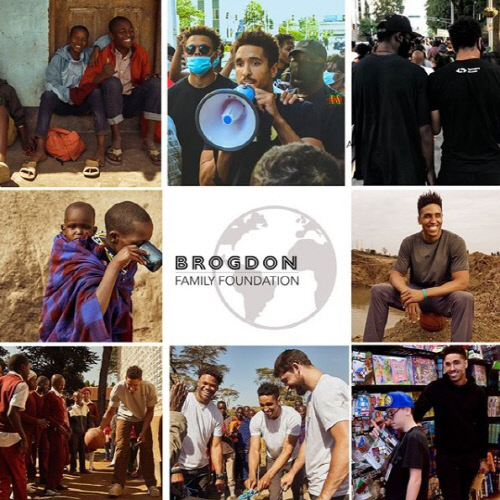 농구선수 말콤 브로그던이 인권 운동 재단을 설립했다. 출처|말콤 브로그던 SNS