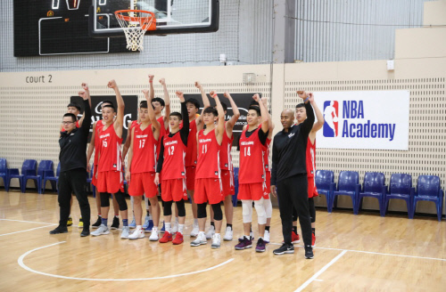 중국 NBA 농구 아카데미. 출처|NBA ACADEMY