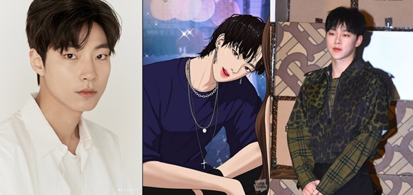 황인엽 한서준 권현빈 / 사진=키이스트, 네이버 웹툰, DB