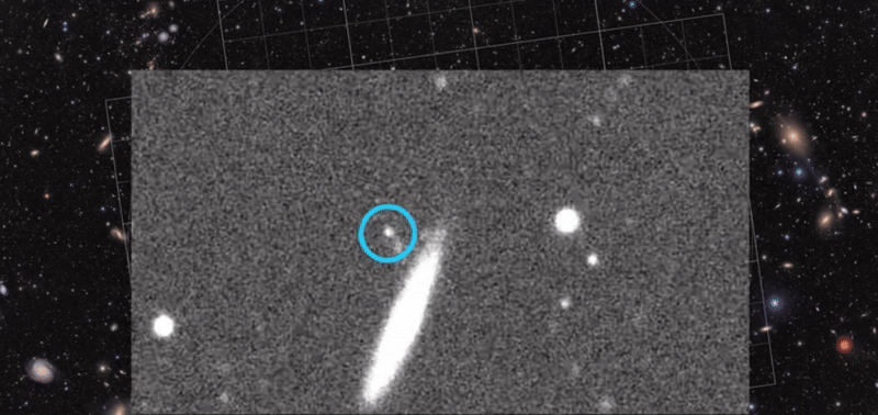 루빈 천문대로 촬영된 태양계 내 소행성의 이동 모습. 한국천문연구원 제공