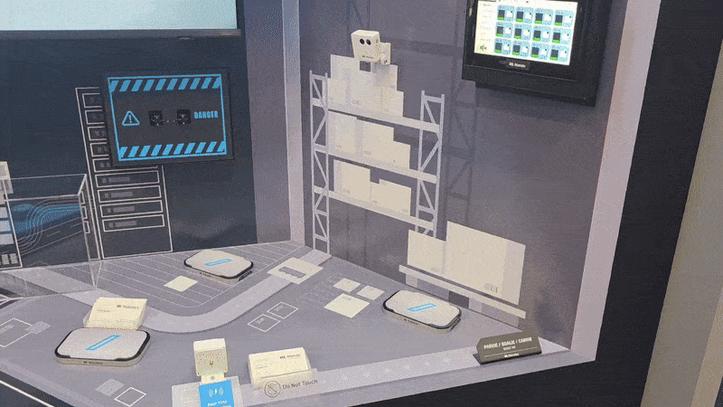 세계 최대 정보통신(IT) 전시회 ‘CES 2026’이 열린 6일(현지시간) 미국 라스베이거스 컨벤션센터 웨스트홀에서 HL그룹은 전기불꽃 감지센서 ‘이-해치’(E-hatch)의 작동방식을 선보이고 있다. 오동욱 기자