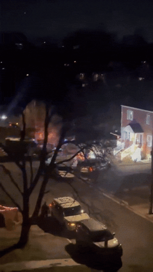 4일(현지시간) 미국 워싱턴DC 인근 버지니아주 알링턴 카운티 주택가에서 폭발사건이 발생해 한국계 추정 용의자가 현장에서 사망했다. 2023.12.4 엑스