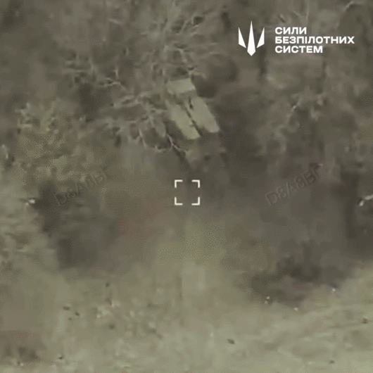 우크라이나군이 러시아 쿠르스크주에서 북한제 170㎜ 자주포인 M1978 ‘곡산포’ 3문을 찾아 동시 타격했다. 출처=우크라이나 무인시스템군 페이스북