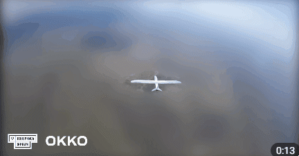 러시아군의 멀린(Merlin)-VR 드론(사진)으로 추정되는 비행체가 우크라이나군 드론과 충돌하는 모습의 영상이 공개됐다. 우크라이나 육군을 지원하는 비정부기구인 ‘컴백 얼라이브’ 제공 영상 캡처