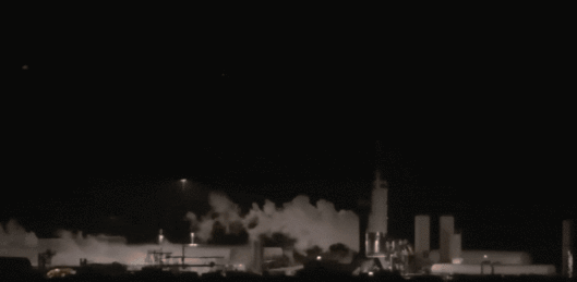 폭발 당시 모습을 담은 영상의 일부