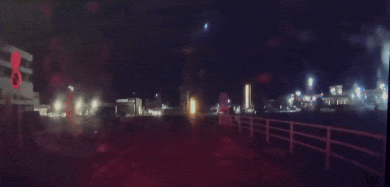 19일 일본 긴키·시코쿠·규슈 지방 등 서일본 지역 상공에서 유성 중에서도 특히 밝게 빛나는 ‘화구’로 추정되는 물체가 떨어졌다. 엑스(X) 캡처