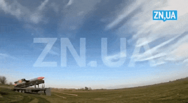 온라인 매체 ZN.ua(디르칼로 티즈니아)가 공개한 플라밍고 순항미사일 시험발사 장면. 출처=ZN.ua 유튜브