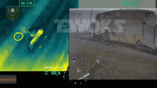 우크라이나 제152독립예거여단 소속 FPV 드론 공격 영상. 장갑열차처럼 예측 가능한 철도 자산이 드론 전쟁에서 점점 더 취약해지고 있음을 보여준다. 출처=유튜브