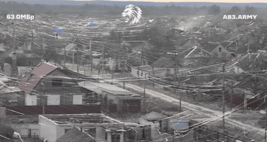 우크라이나군이 공개한 영상의 일부