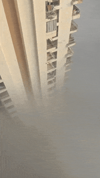 지난달 미국 커뮤니티 레딧에 공유된 인도 델리의 심각한 대기 오염. 사진=레딧 캡처