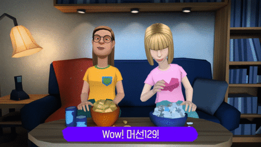 SK브로드밴드가 OTT 포털과 같은 역할을 하는 기기 '플레이제트' 광고를 메타버스 영상 제작 플랫폼 플래타곤을 활용해 제작했다. [사진=SK브로드밴드]