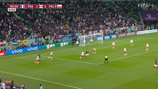 킬리안 음바페의 득점. [영상=FIFA 플러스 유튜브 캡처]