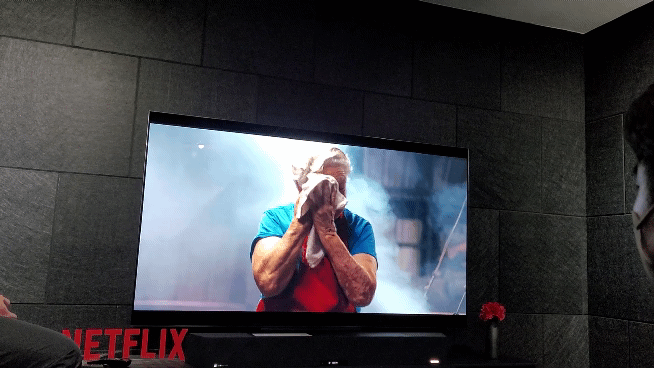 돌비비전 기능을 지원하는 넷플릭스 콘텐츠. 영상=김준혁 기자