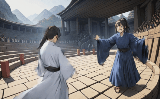 ▲ 뭐 하는 거야? 댄스 배틀?