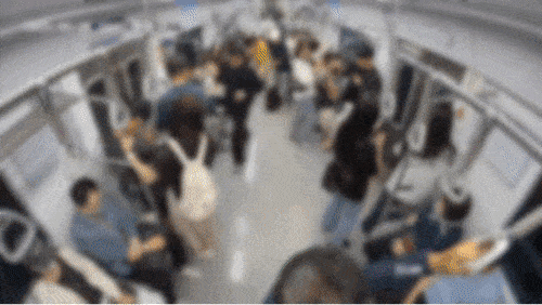 5호선 방화 당시 열차 내부 CCTV. [동영상 = 서울남부지검]