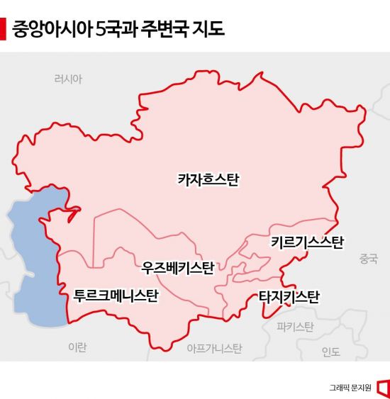 아시아 지도 2023