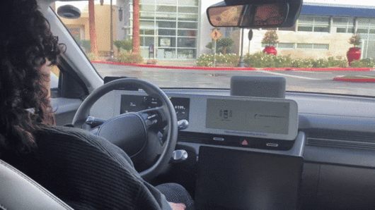 모셔널 ‘아이오닉 5’ 로보택시 주행 (영상=정병묵 기자)